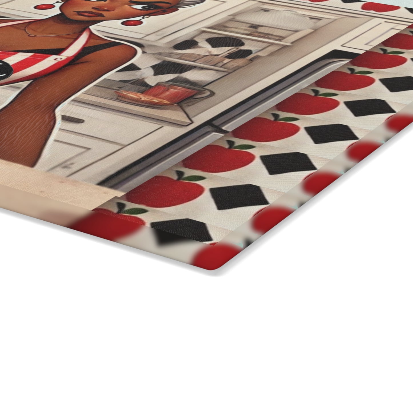 Apple Pie Heist Glass Cutting Board #APH1