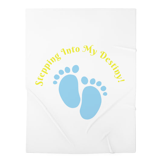 Stepping Into My Destiny Baby Swaddle Blanket #SID2
