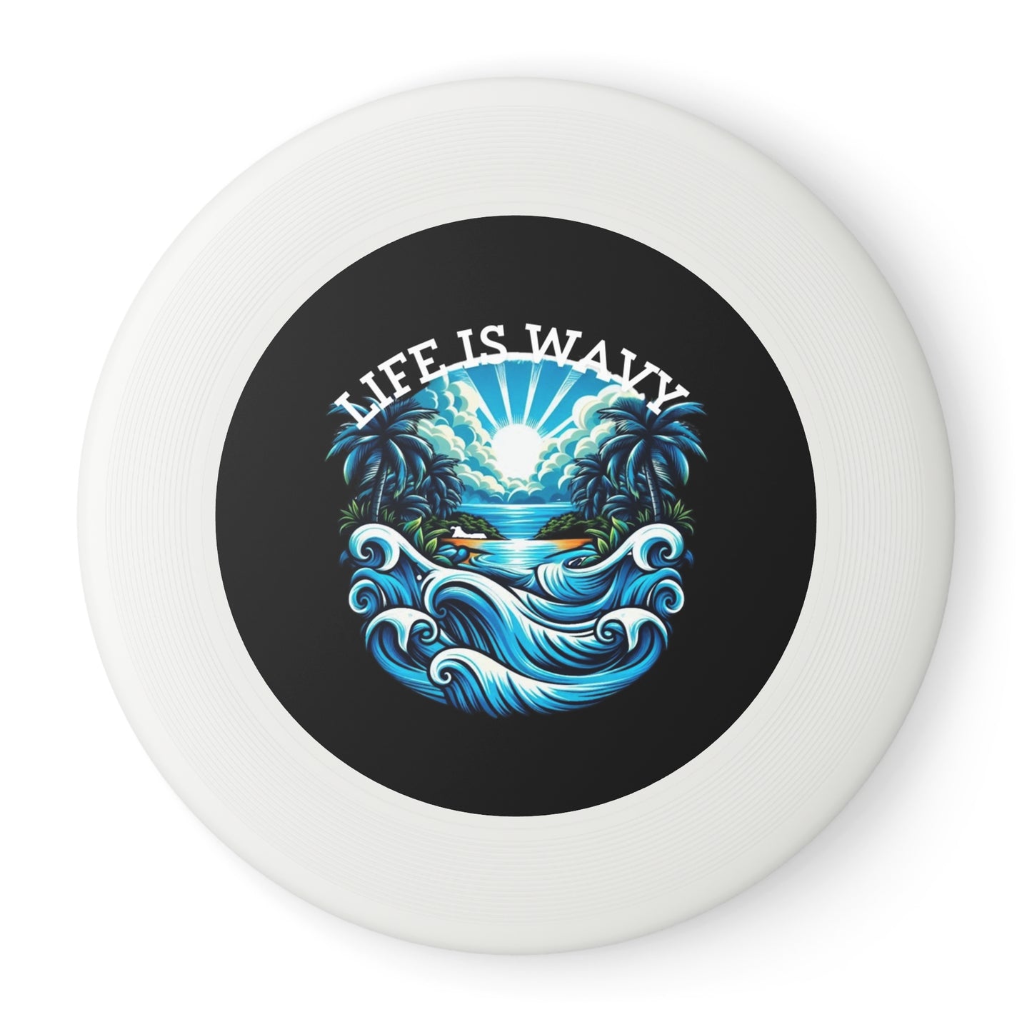 Life is Wavy Wham-O Frisbee #LW1
