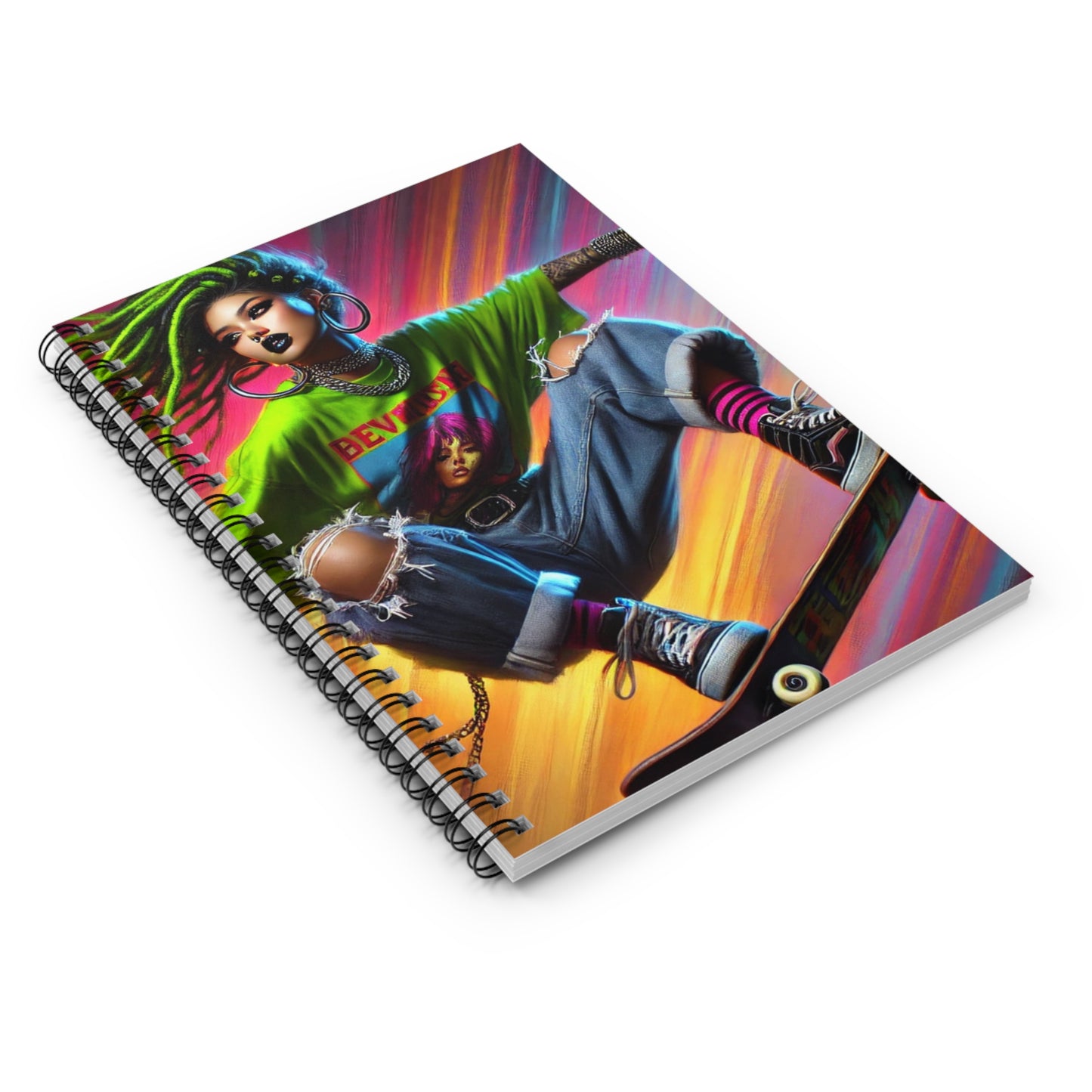 Flying High Spiral Notebook - Ruled Line #FH4