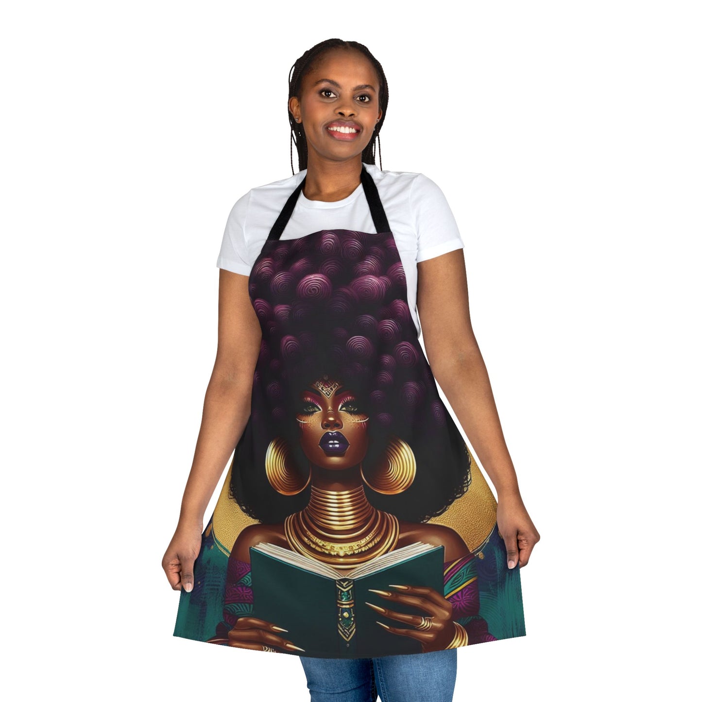 The Secret Ingredient Apron, 5-Color Straps (AOP) #TSI1