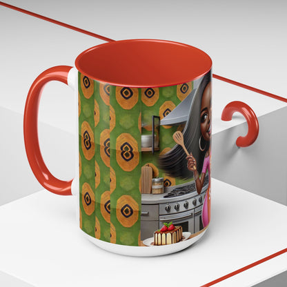 Soulful Bites and Kitchen Delights Accent Coffee Mug (11, 15oz) #SBKD1