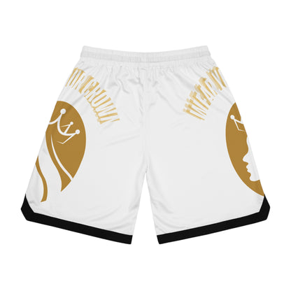 Wear Your Crown Basketball Rib Shorts (AOP) #23