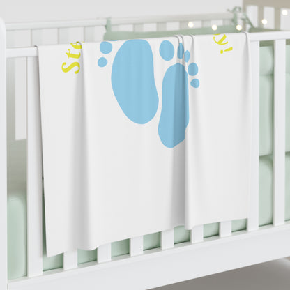 Stepping Into My Destiny Baby Swaddle Blanket #SID2