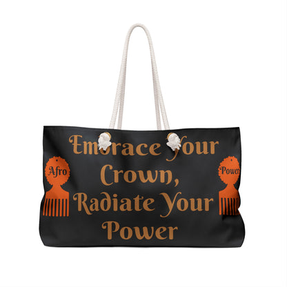 Afro Power Weekender Bag #AP7