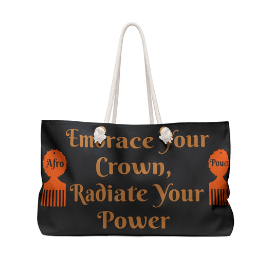 Afro Power Weekender Bag #AP7