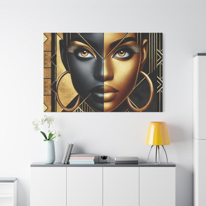 Amber Radiance Matte Canvas, Stretched, 1.25" #AR1