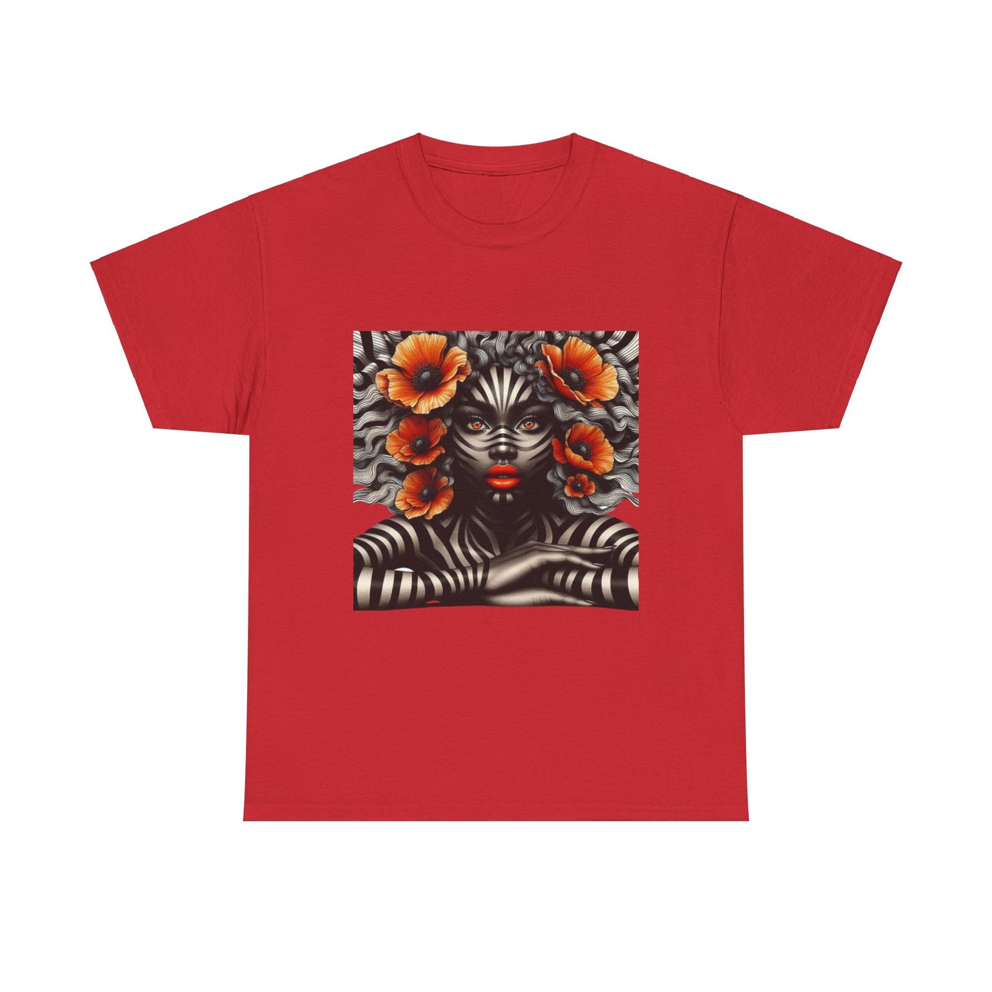 Zebra Fantasy Unisex Heavy Cotton Tee #ZF18