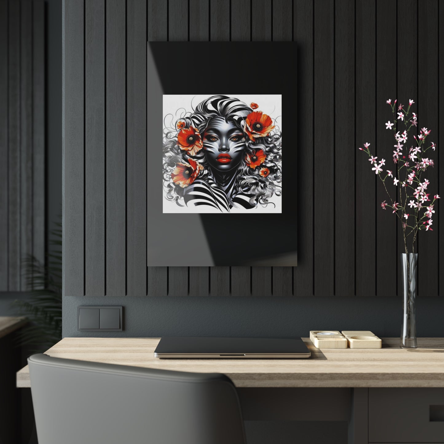 Zebra Fantasy Acrylic Prints #ZF24
