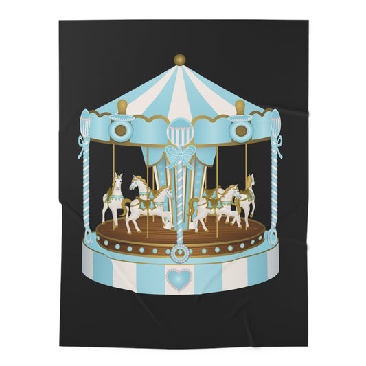 Merry Go Around Baby Swaddle Blanket #MGA1