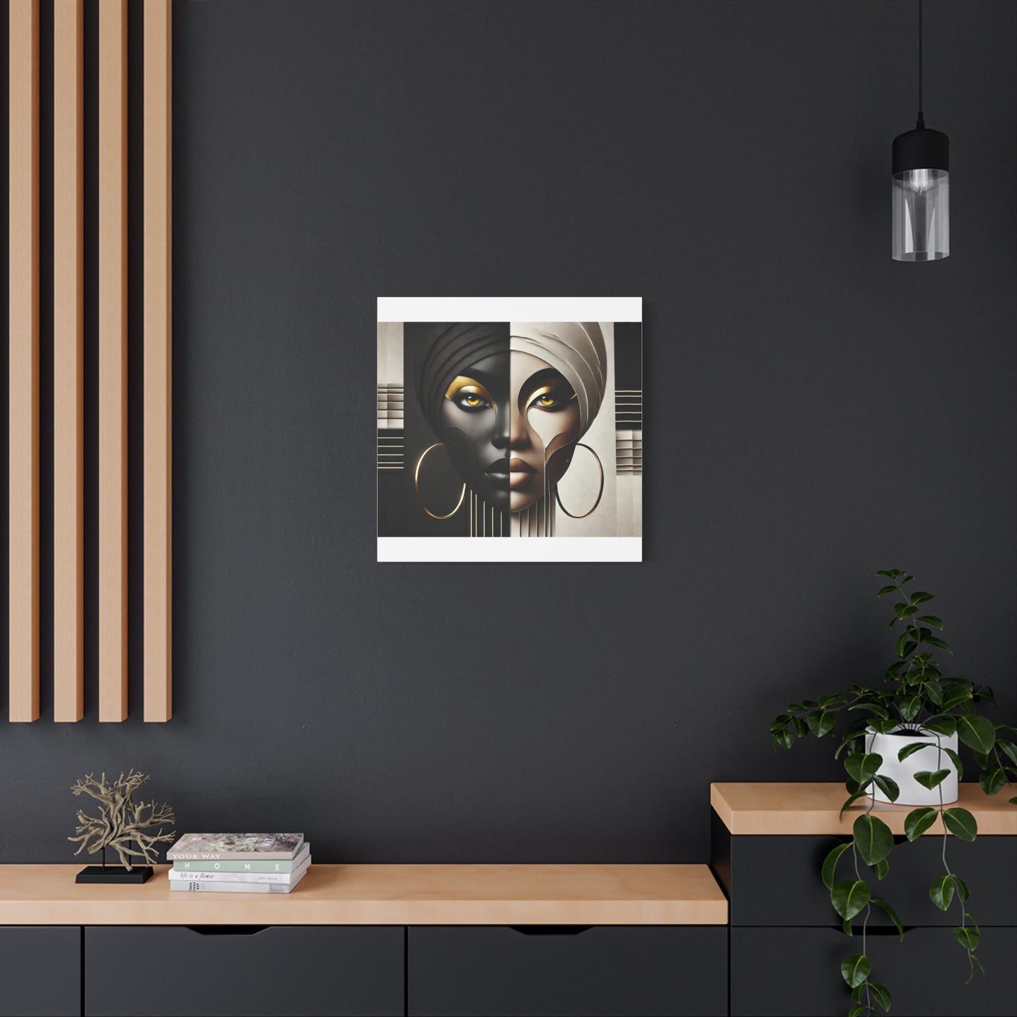 Duality Matte Canvas, Stretched, 1.25" #DLTY1