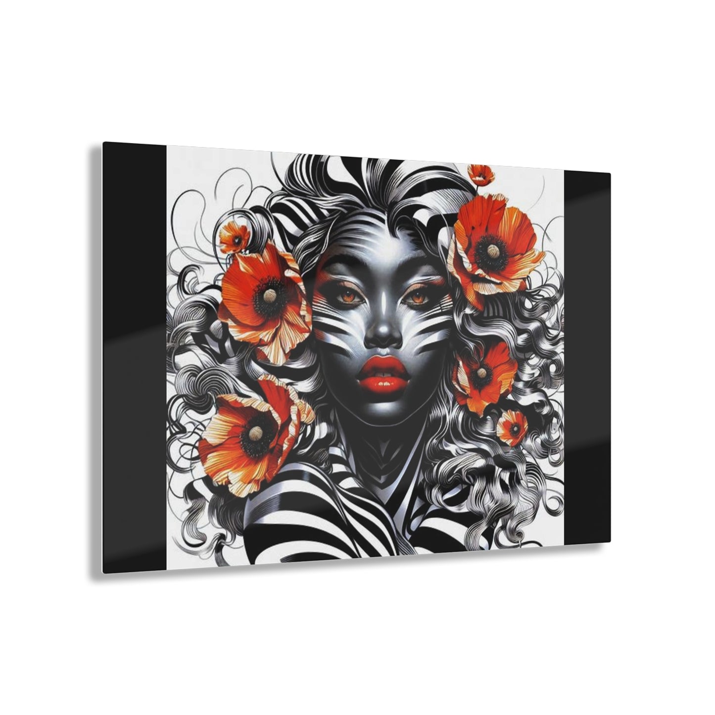 Zebra Fantasy Acrylic Prints #ZF24