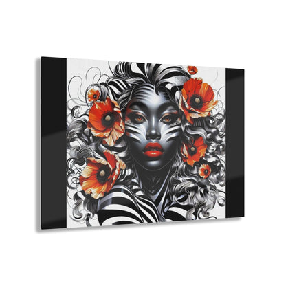 Zebra Fantasy Acrylic Prints #ZF24