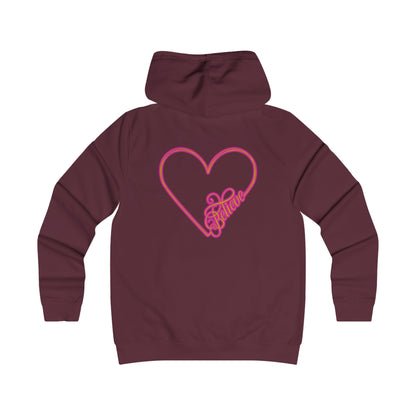 Believe Girlie College Hoodie #51