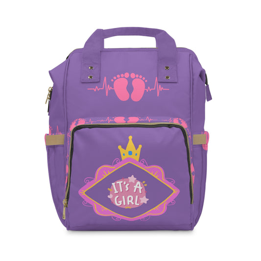 It's A Girl Multifunctional Diaper Backpack #IAG2