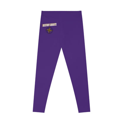 Destined For Greatness Stretchy Leggings (AOP) #D.4