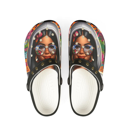 Future Boss EVA Foam Rubber Shoes (AOP) #55U