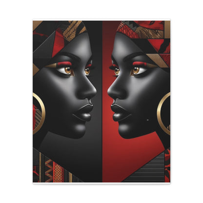 Dual Faced Matte Canvas, Stretched, 1.25" #DF1