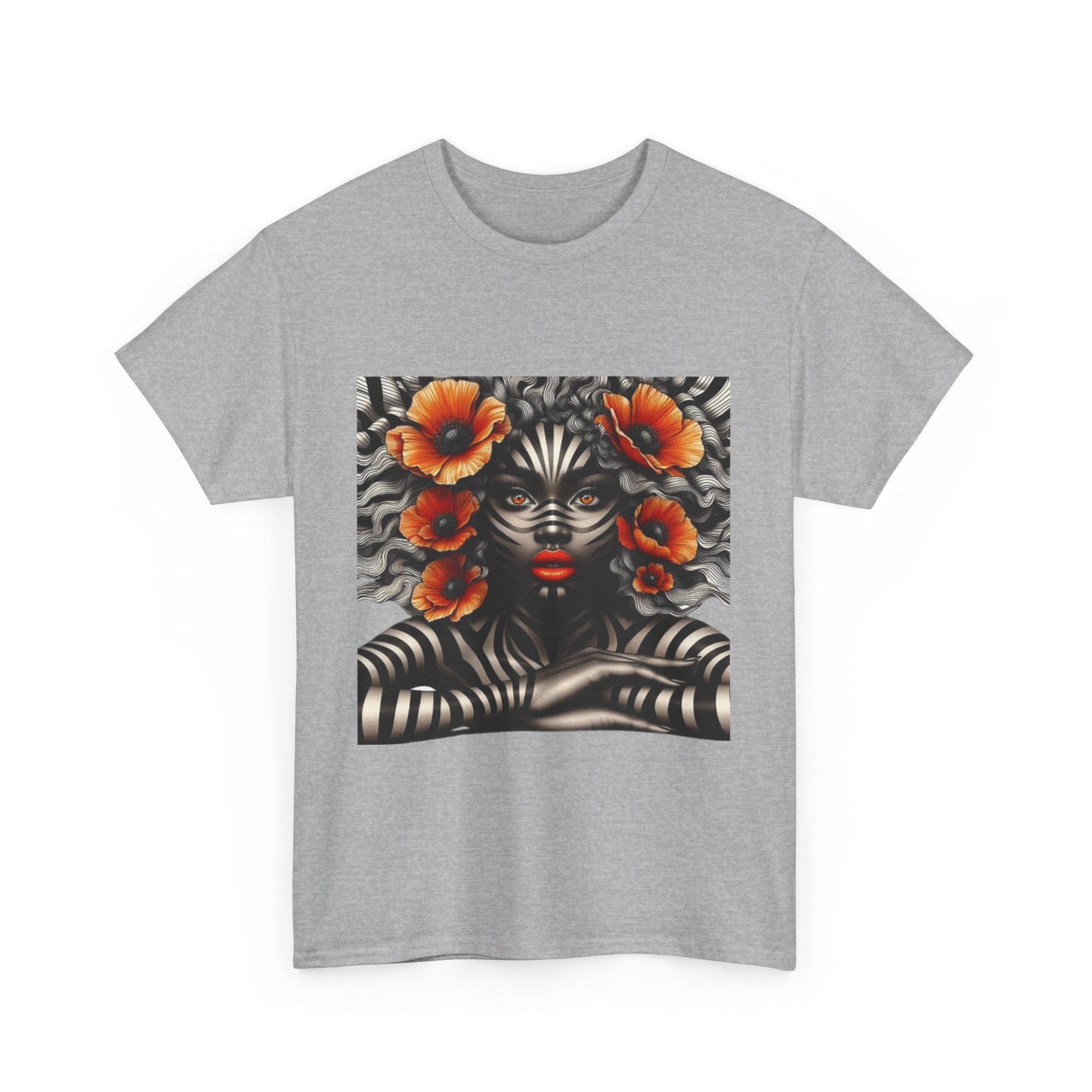 Zebra Fantasy Unisex Heavy Cotton Tee #ZF18