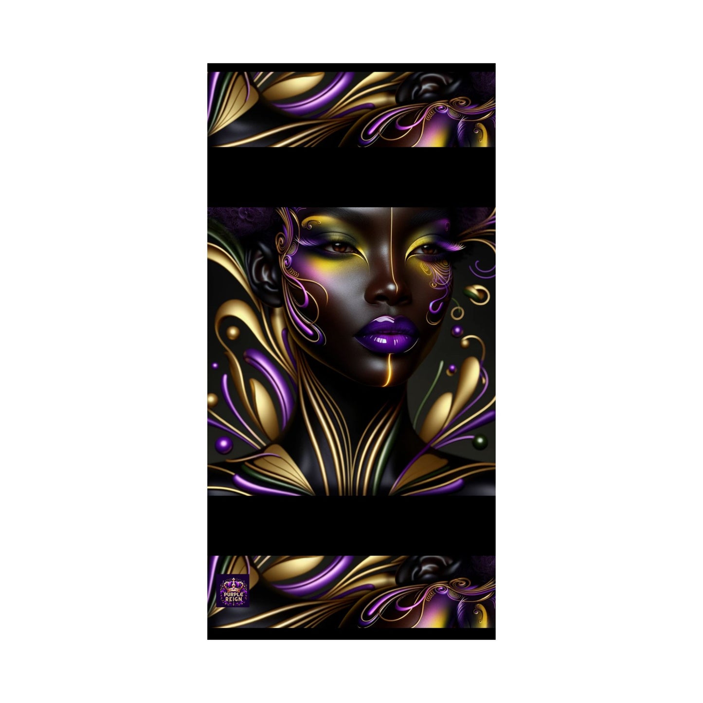 Purrple Reign Matte Vertical Posters #PR7