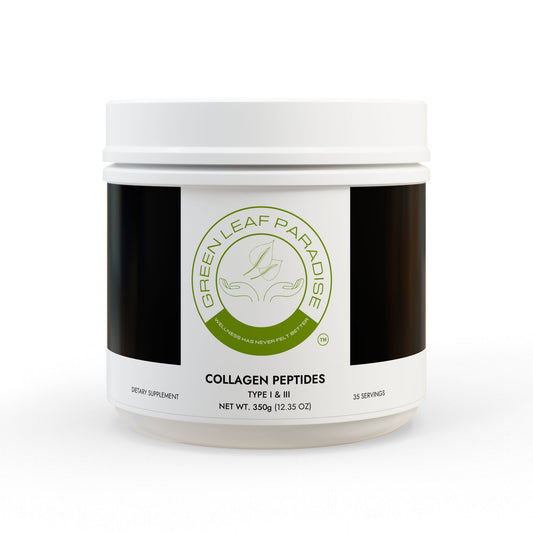 Collagen Peptides Type I & III Supplement (350g, 12.3oz) #GLP5