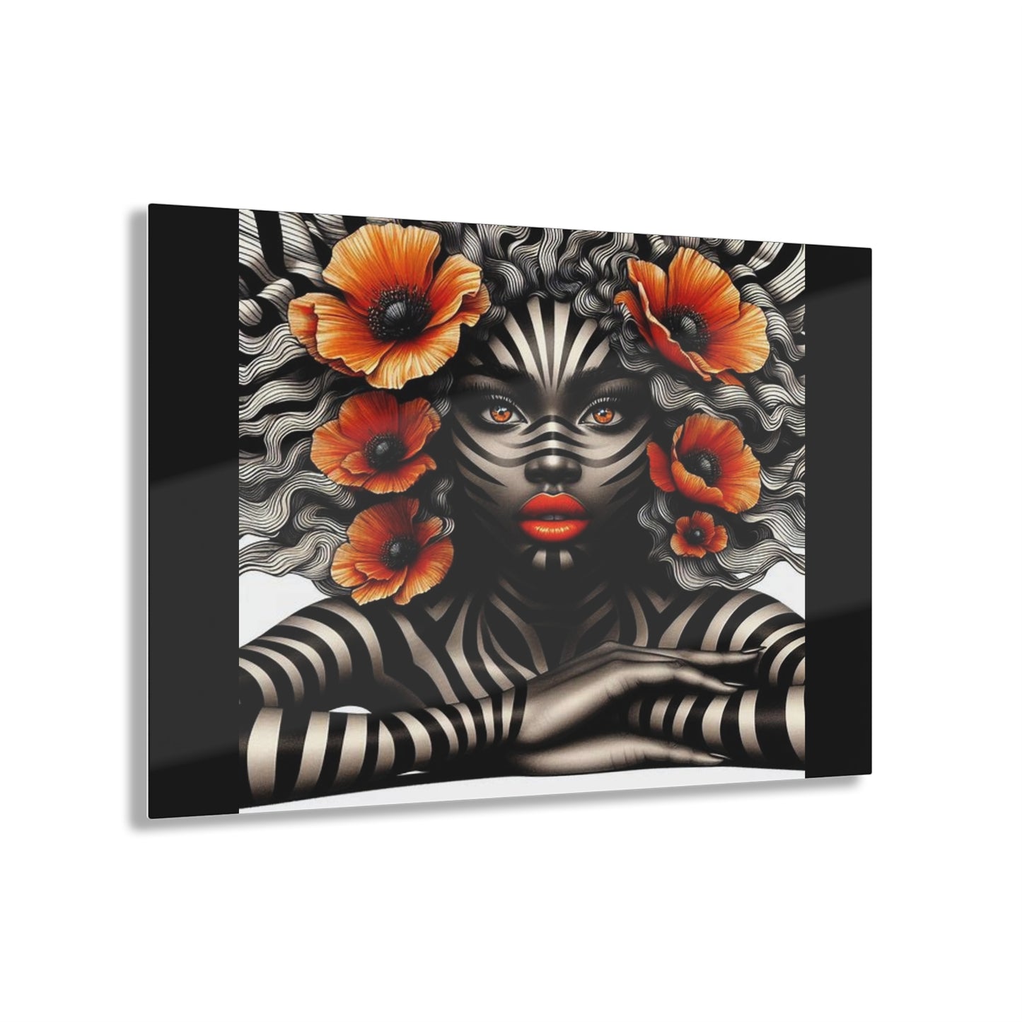 Zebra Fantasy Acrylic Prints #ZF24