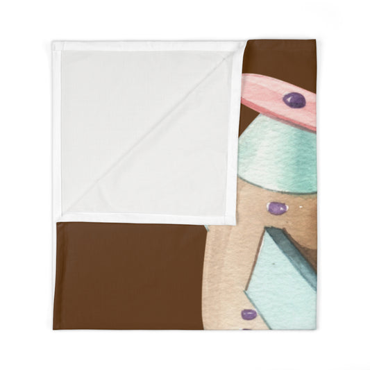 Train Baby Swaddle Blanket #TR1