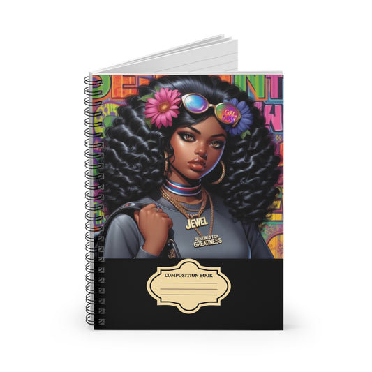 Back to School Affirmations Spiral Notebook - Ruled Line #37