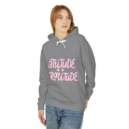 Affirmations Unisex Lightweight Hooded Sweatshirt #AU5
