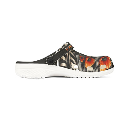 Zebra Fantasy EVA Foam Rubber Shoes (AOP) #ZF9