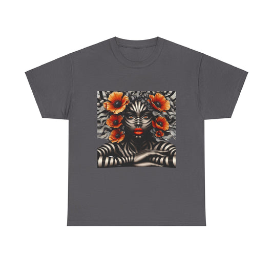 Zebra Fantasy Unisex Heavy Cotton Tee #ZF18