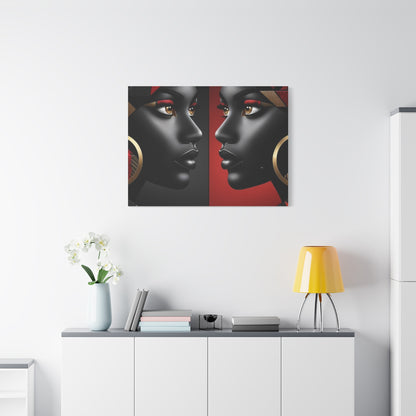 Dual Faced Matte Canvas, Stretched, 1.25" #DF1