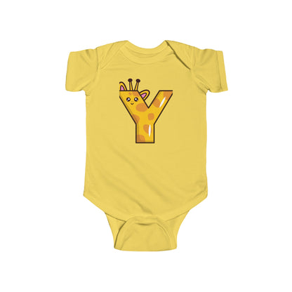 Giraffe Infant Fine Jersey Bodysuit #G1