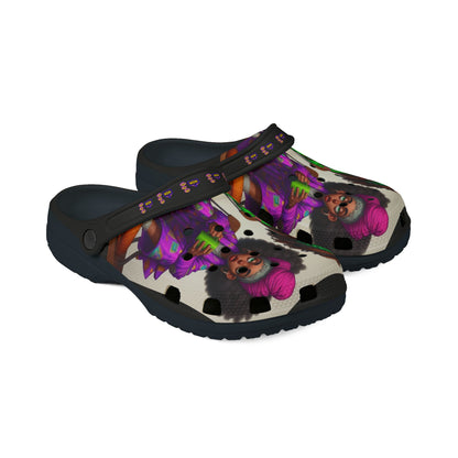 Monday Vibes EVA Foam Rubber Shoes (AOP) #MV3