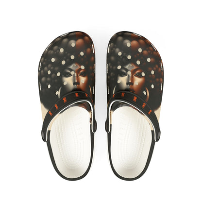 Afro Power EVA Foam Rubber Shoes (AOP) #AP5