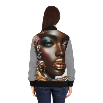 Ethereal Women's Bomber Jacket (AOP) #EC2