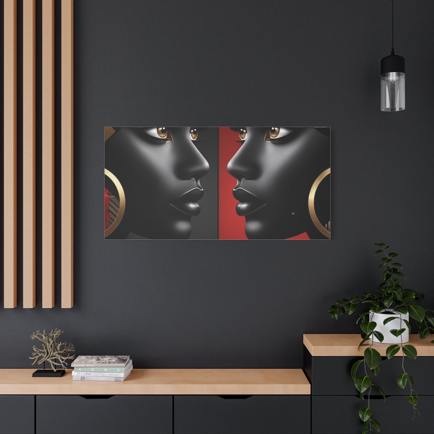 Dual Faced Matte Canvas, Stretched, 1.25" #DF1