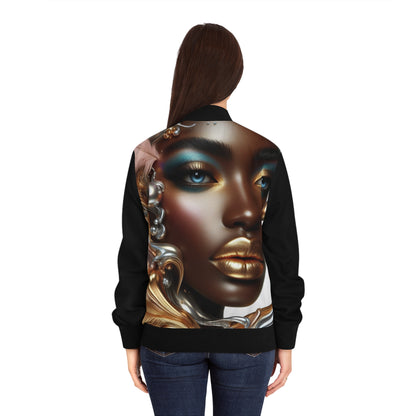 Ethereal Women's Bomber Jacket (AOP) #EC2
