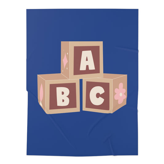 ABC Baby Swaddle Blanket #ABC1