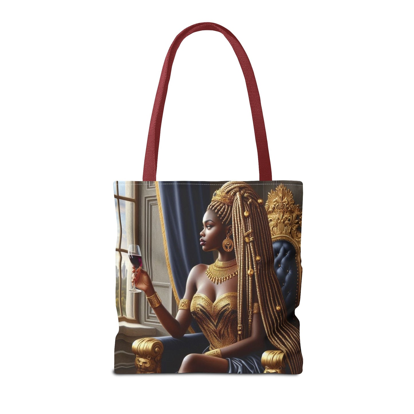 Sitting Queen Tote Bag (AOP) #T6