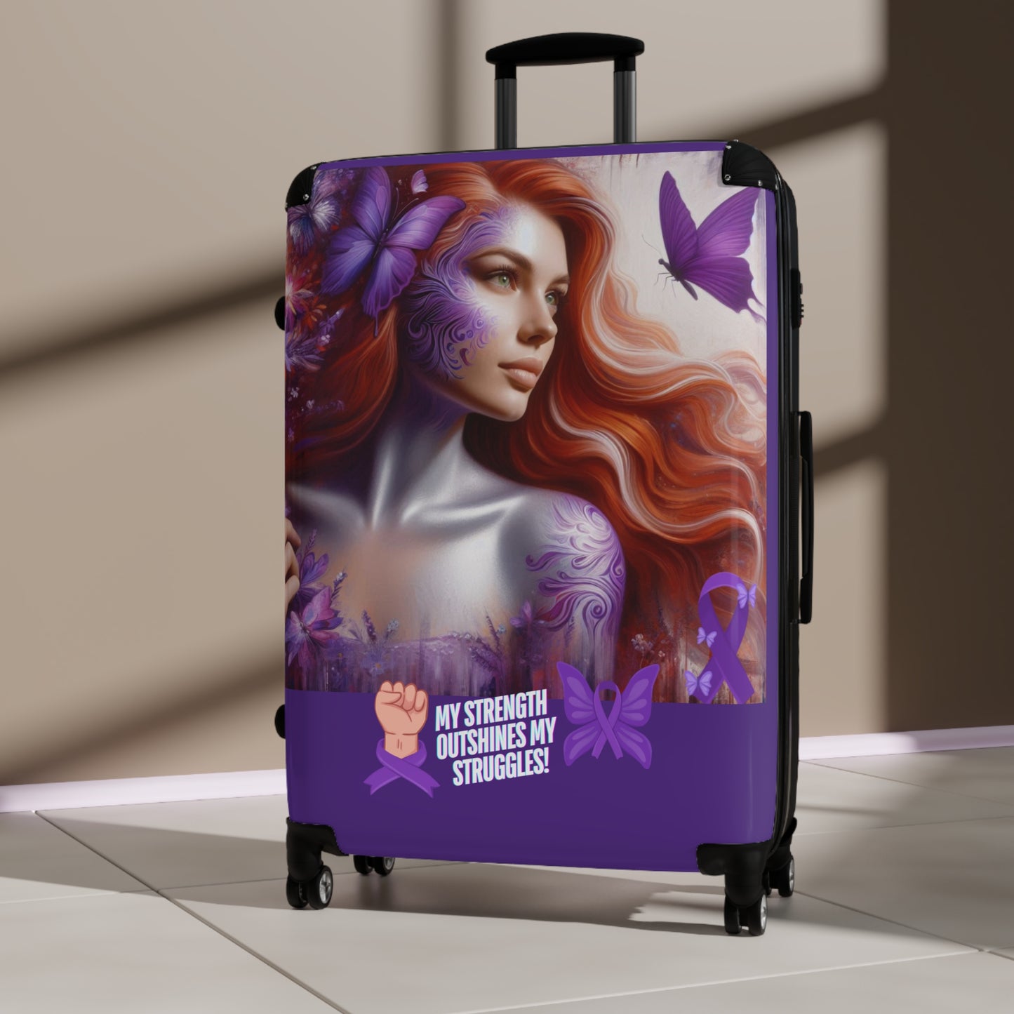 Lupus Thriver Suitcases #LT3