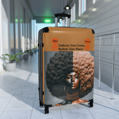 Afro Power Suitcases #AP6