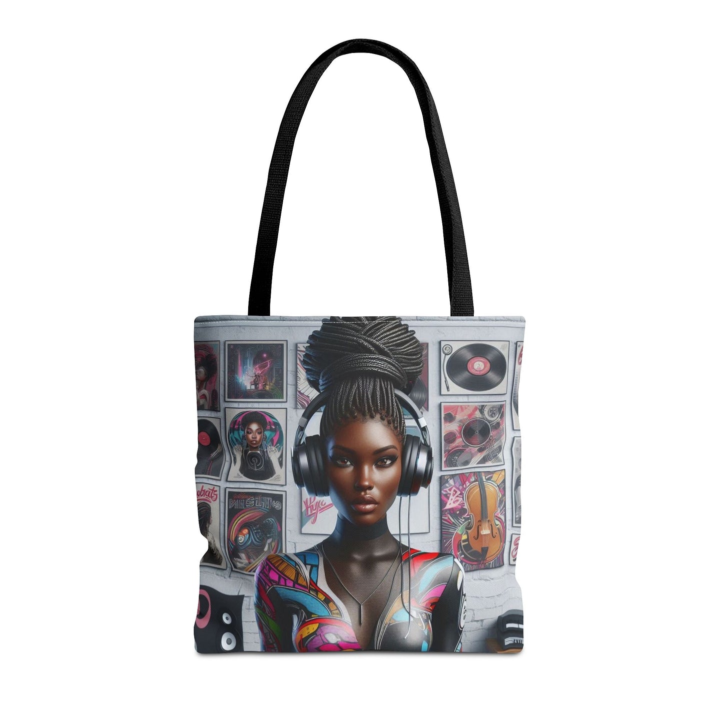 Feel The Music Tote Bag (AOP) #FM20