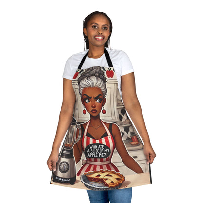 Apple Pie Heist Apron, 5-Color Straps (AOP) #APH1