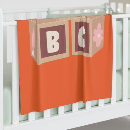 ABC Baby Swaddle Blanket #ABC1