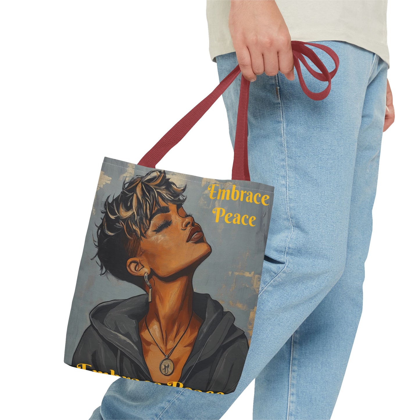 Embrace Peace Tote Bag (AOP) #T7