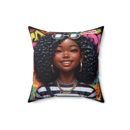 Believe Square Pillow #51