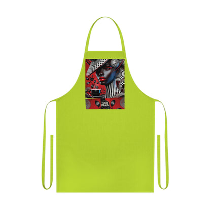 Still Black Cotton Apron #SB9