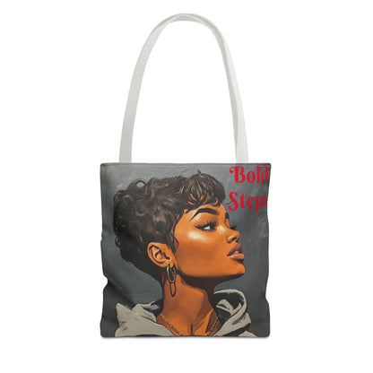 Bold Steps Tote Bag (AOP) #T11
