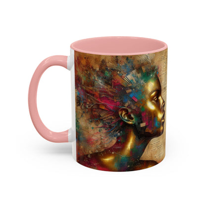 Afrocentric Accent Coffee Mug (11, 15oz) #AACM4